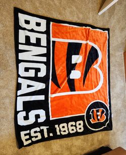 Cincinnati Bengals blanket