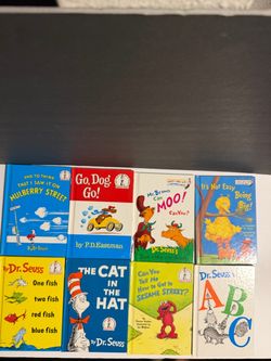 Lot of 9 Classic Dr. Seuss & Beginner Hardcover Books