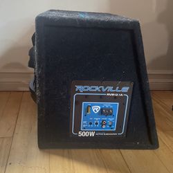 12” Subwoofer With built in amplifier
