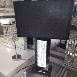 Table Lamp Black Nickel 