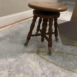 Vintage Piano Stool
