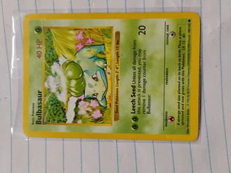 1st edition Bulbasaur