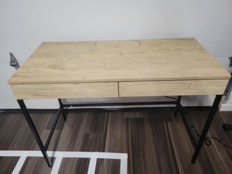 Beige/ Light Brown Desk