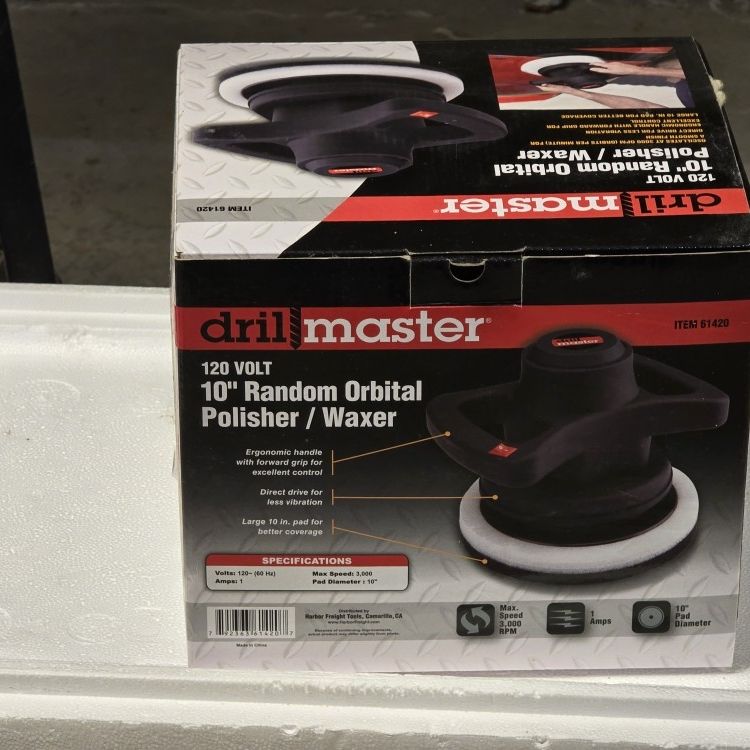 Drillmaster Orbital Polisher 61420 for Sale in Oxford CT OfferUp