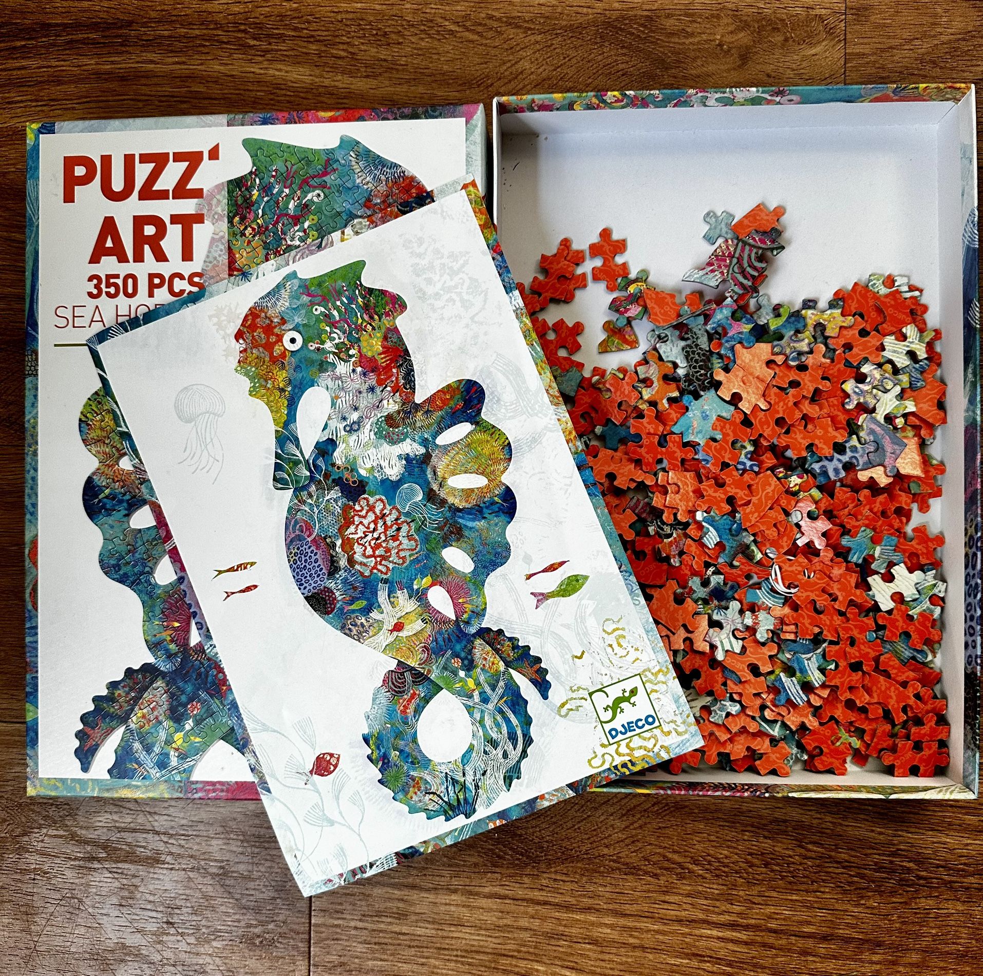 Djeco Puzz’ Art “Sea Horse” 350 Piece Puzzle