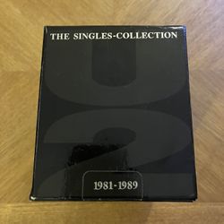 U2 THE SINGLES COLLECTION 1981-1989 12 CD Box Set Rare