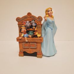Vintage Disney Pinocchio Desktop Set - Pencil Holder
