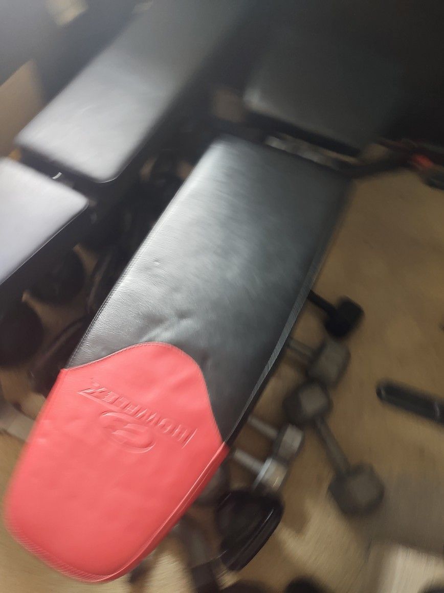 Like New Bowflex Dumbbell Weight Bench