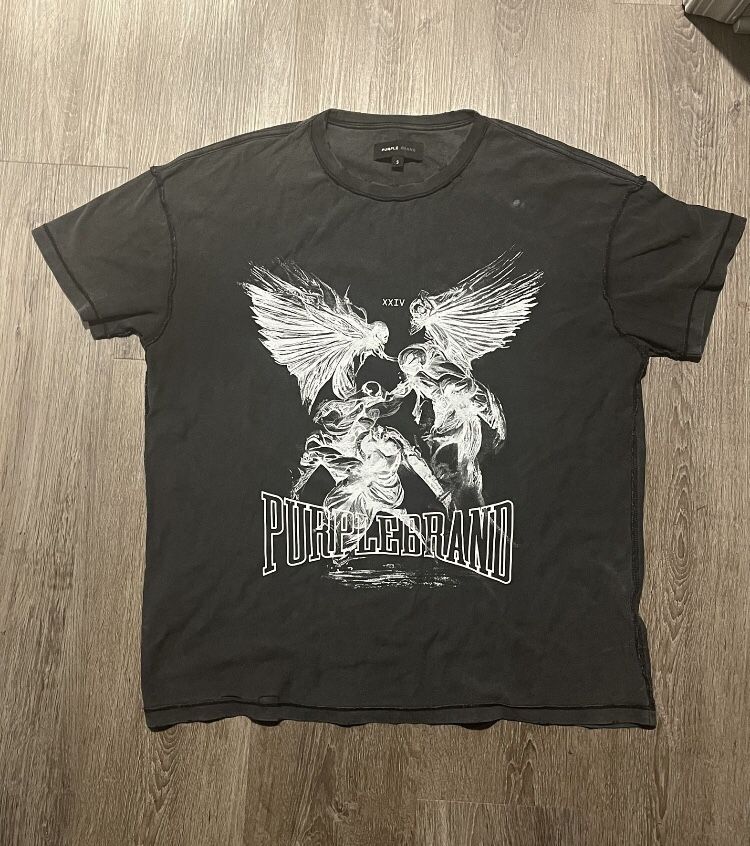 Purple Brand Grahpic Tee