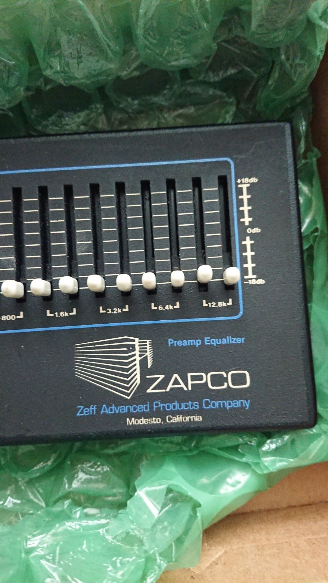 Zapco EQ board very good condition no cord I