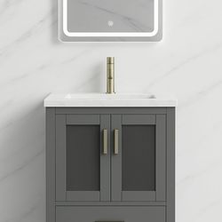 Bathroom vanity 24”