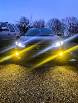 2504 PSX24W LED Fog Light Bulbs 6000K Xenon White 360° Light, Xtreme Super Bright PG20/7 Base Fog Lamps Replacement 5730 33-SMD