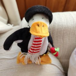 Ganz Wee Bear Retired Village Penguin Christmas Teddy Bear HX2854
