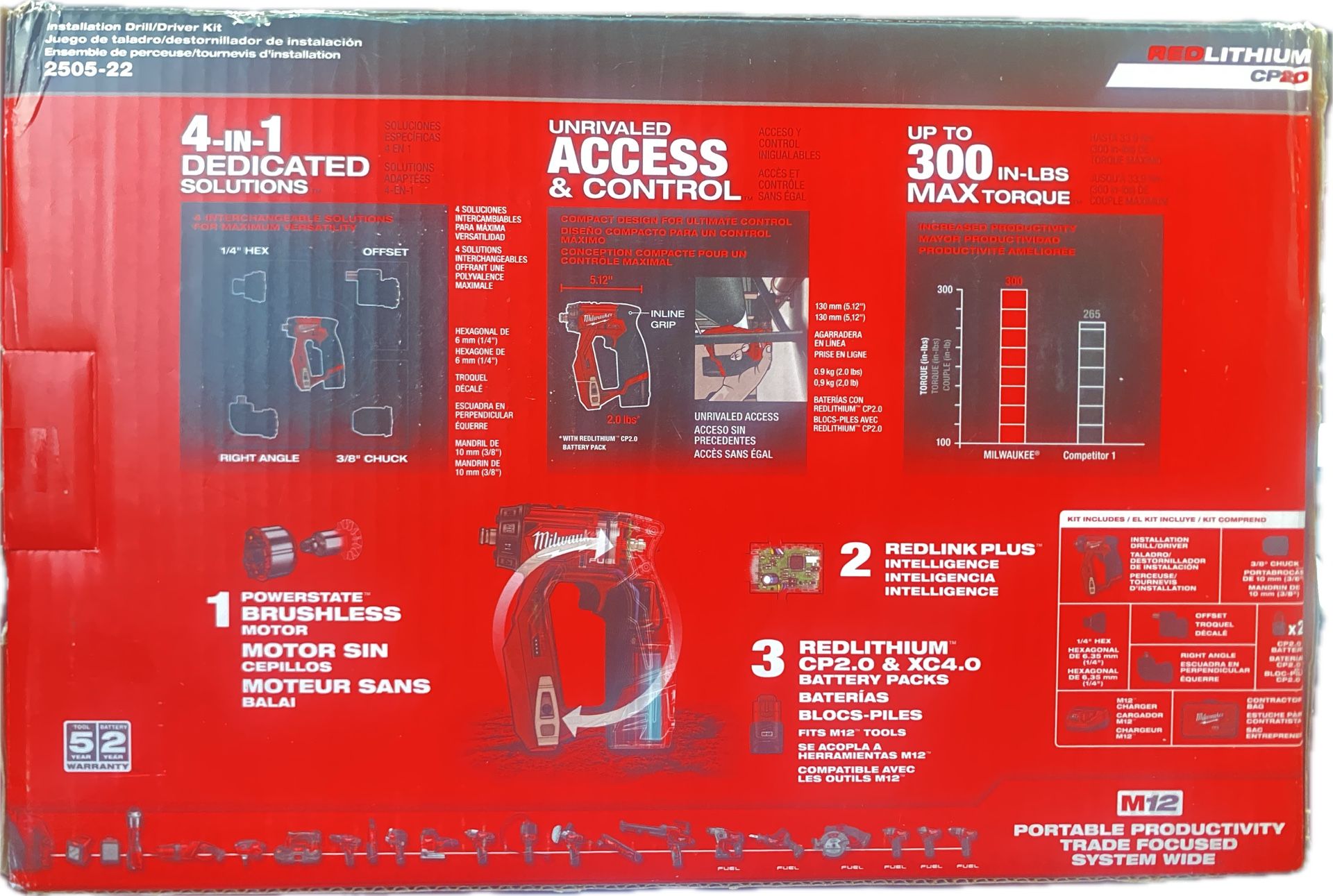 Milwaukee M12 FUEL Installation Drill/Driver Kit