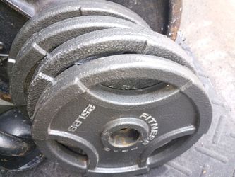 Fitness Gear Olympic Grip Plates $1 per pound