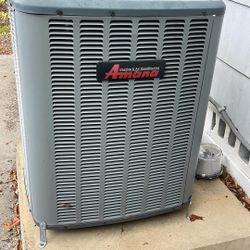 2-Ton Amana Central AC Condenser – 14 SEER – Working (Manufactured 2018)