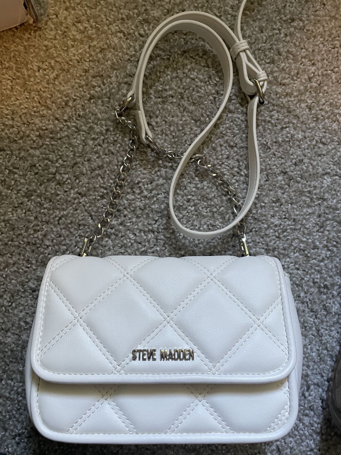 White Steve Madden Purse