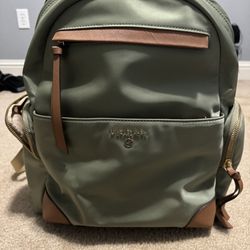 Michael Kors Green Backpack