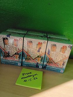 2026 Topps Baseball 75th Anniversary Blaster Box Lot x6