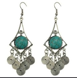 Very Nice Turquoise Earrings