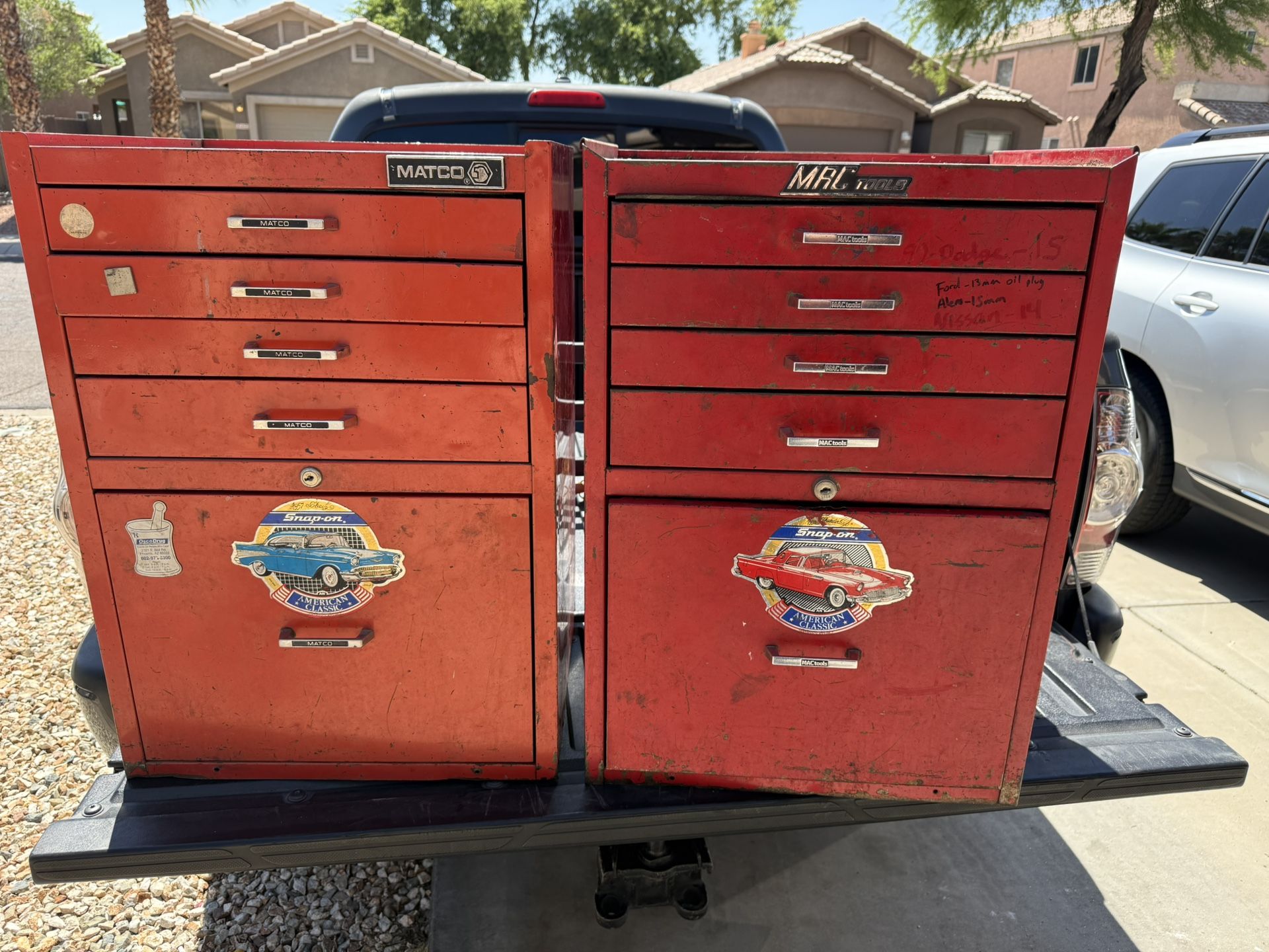 Mac Tools Tool Box Side Box Chest