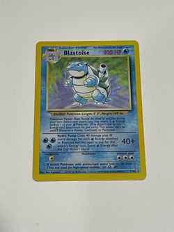 Blastoise base set