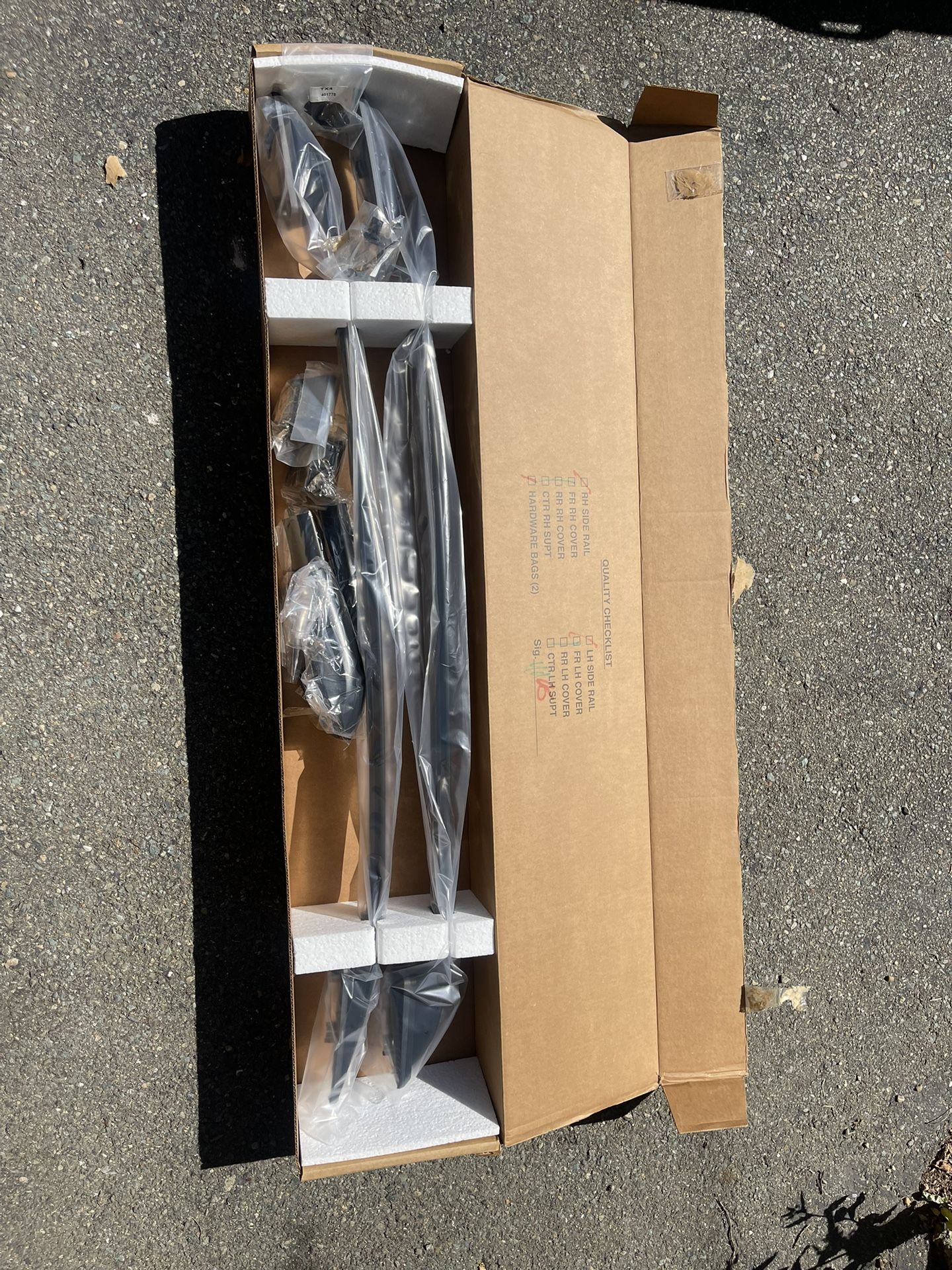 Roof Rails - Acura RDX 2013-2018 Black