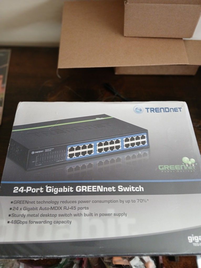 TRENDnet TEG-S24Dg GREENnet 24-Port Gigabit External Switch
