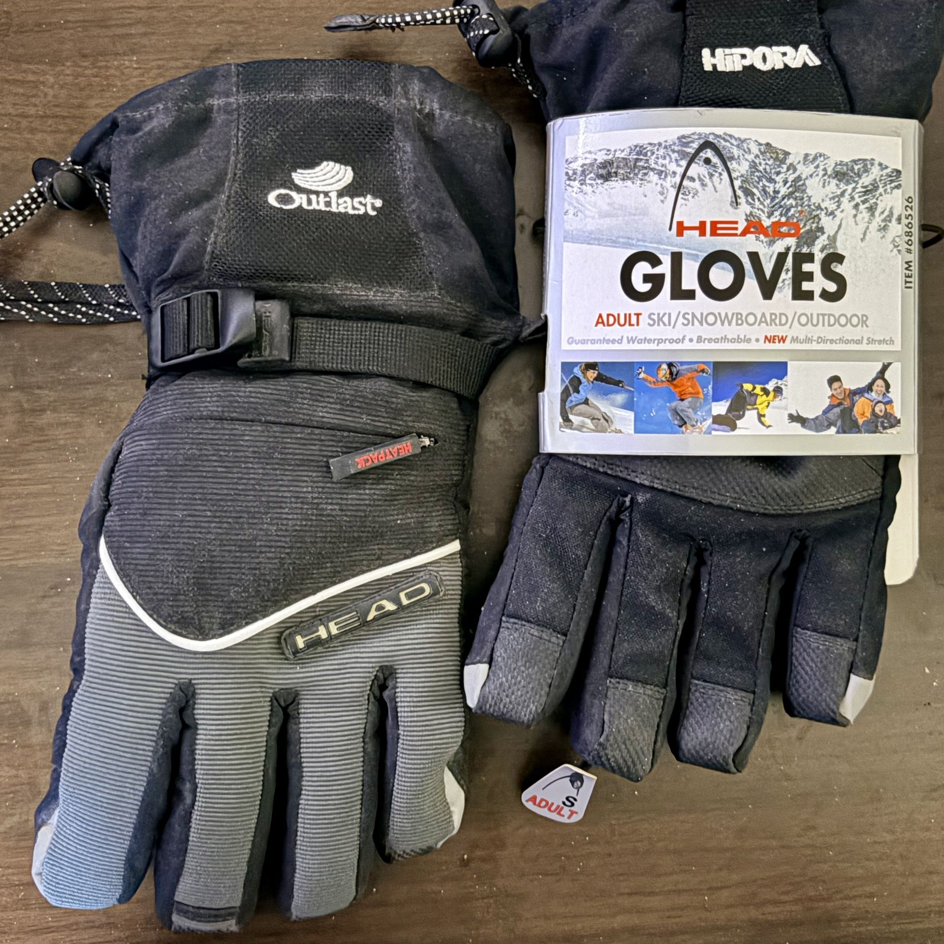 HEAD Adult Ski Snowboard Outdoor Gloves