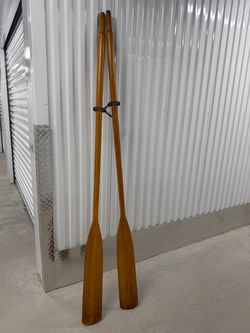 Boat, oars, motor