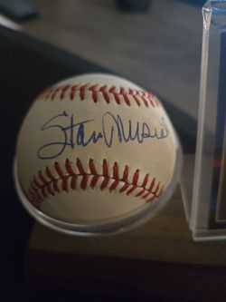 Stan Musial autograph baseball