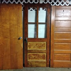 Antique Oak Cherry Doors, Hydronic Expansion Tank, Sink Faucet