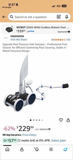 Makhoon pool cleaner