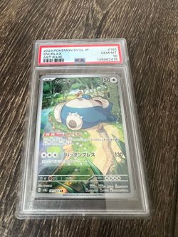 Pokemon snorlax 2023 japanese psa 10