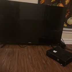 32” Inch Tv With Xbox And 1 Game 