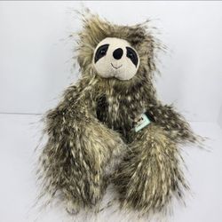 Jellycat London Cyril The Sloth Plush 16" Stuffed Animal Brown Zoo NWT Cute