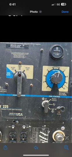 2005 Miller Bobcat 225 742 Hours