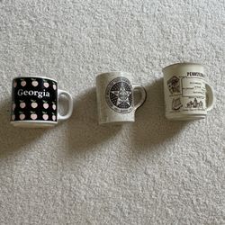 Three State Themed Mugs