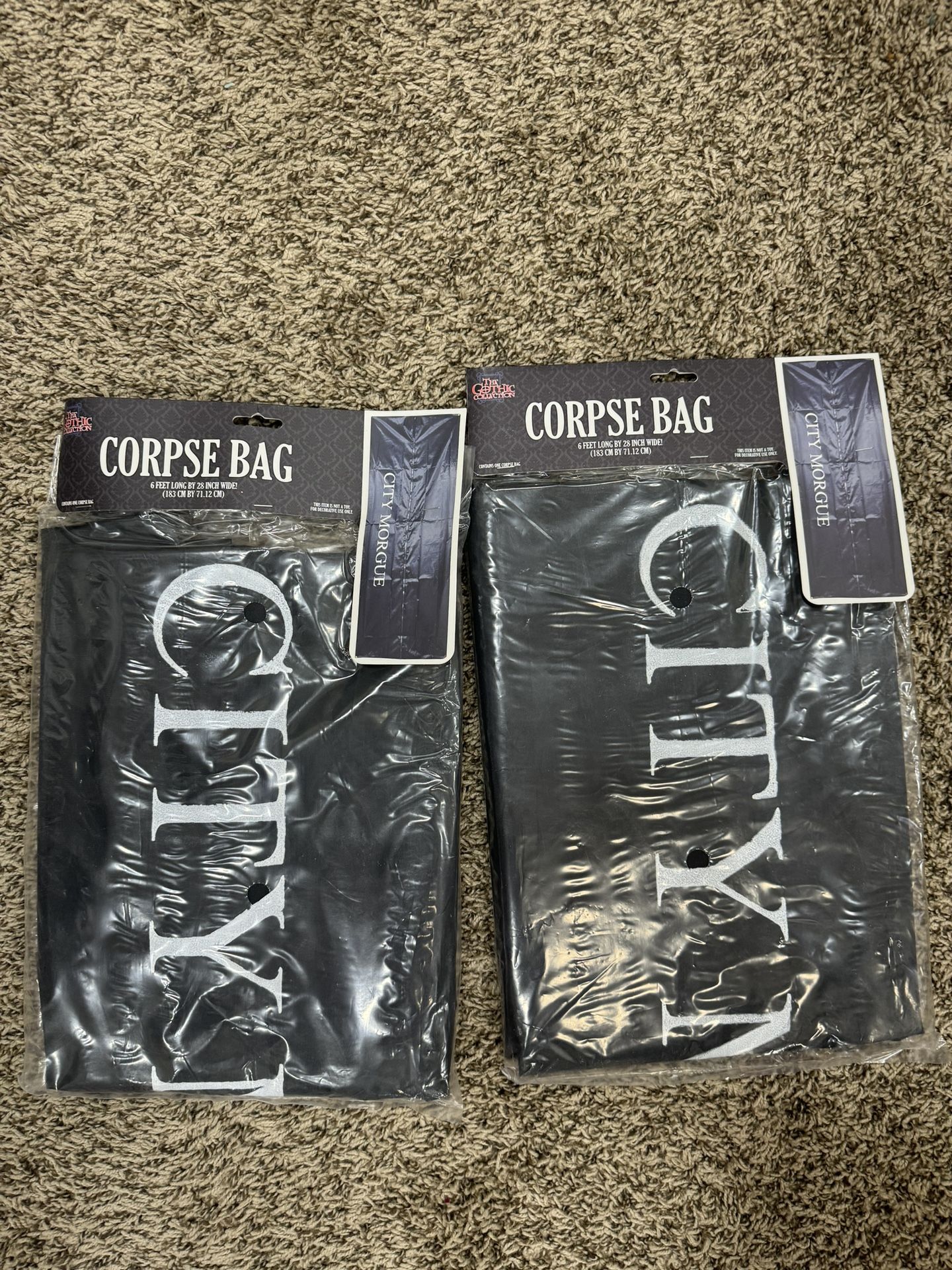 New and packaging corpse bag