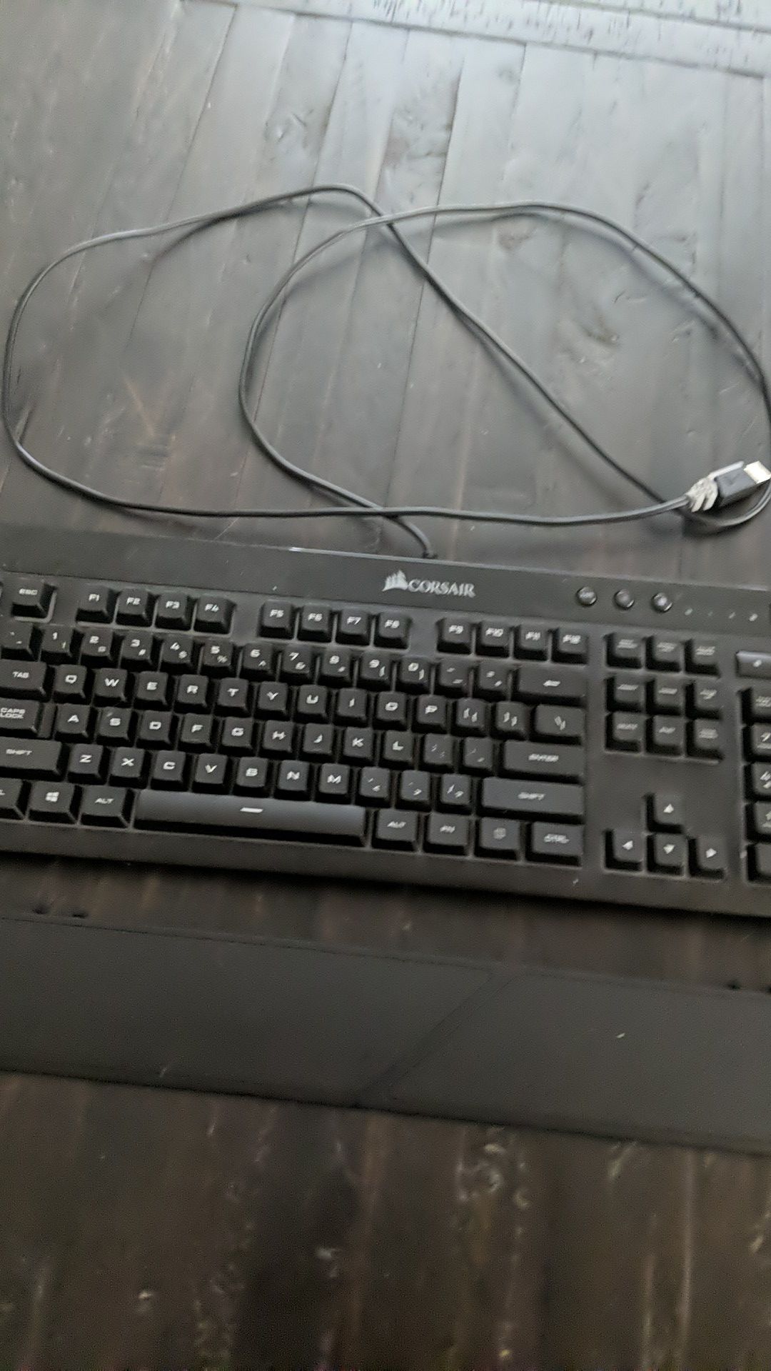 Corsair K55 rgb gaming keyboard