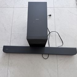 Sony HT S400 soundbar + subwoofer