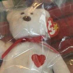 Beanie Baby Valentine, 4 errors very rare