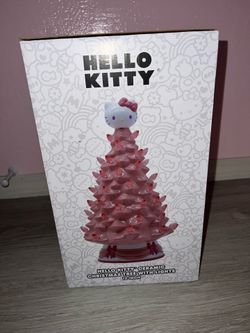 Hello Kitty Ceramic Christmas Tree with lights