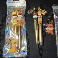 Eevee Pen & Custom Pokemon Stylus Pen 