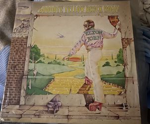 Original Collector Vinyl Legendary Elton John Goodbye Yellow Brick Road Record 