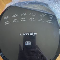 Air Fryer 4.2 Q With Paper And Cook Boom