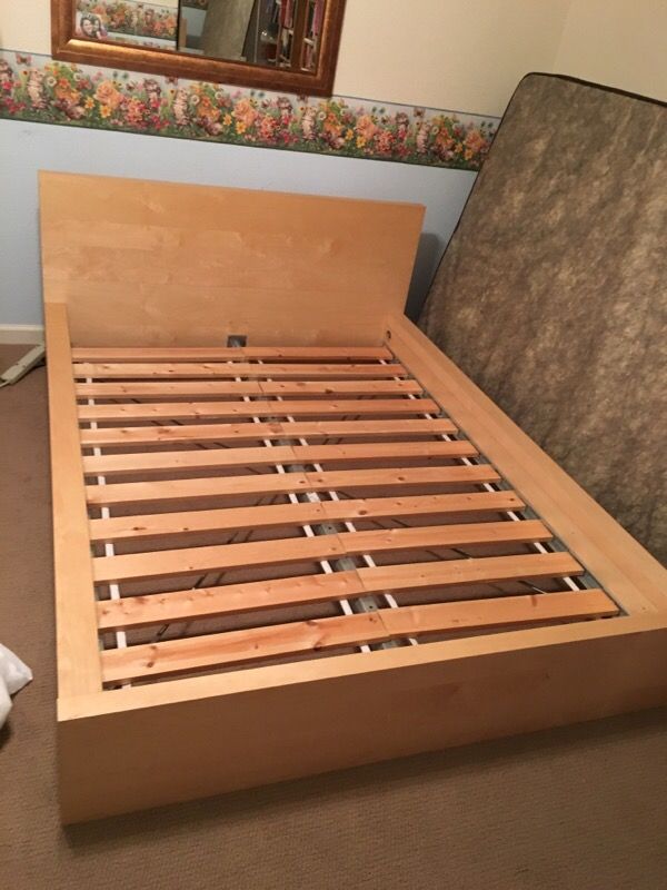 Hamar IKEA Full sized bed for Sale in Santa Clara CA OfferUp