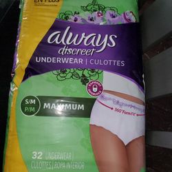 Always Discreet Underwear