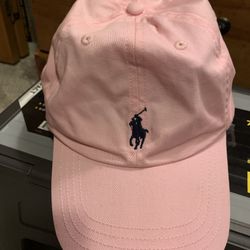 Pink Polo Ralph Lauren Hat 