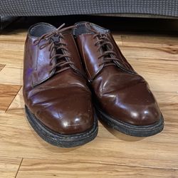 Bates Brown Leather Dress Shoe Size 10.5